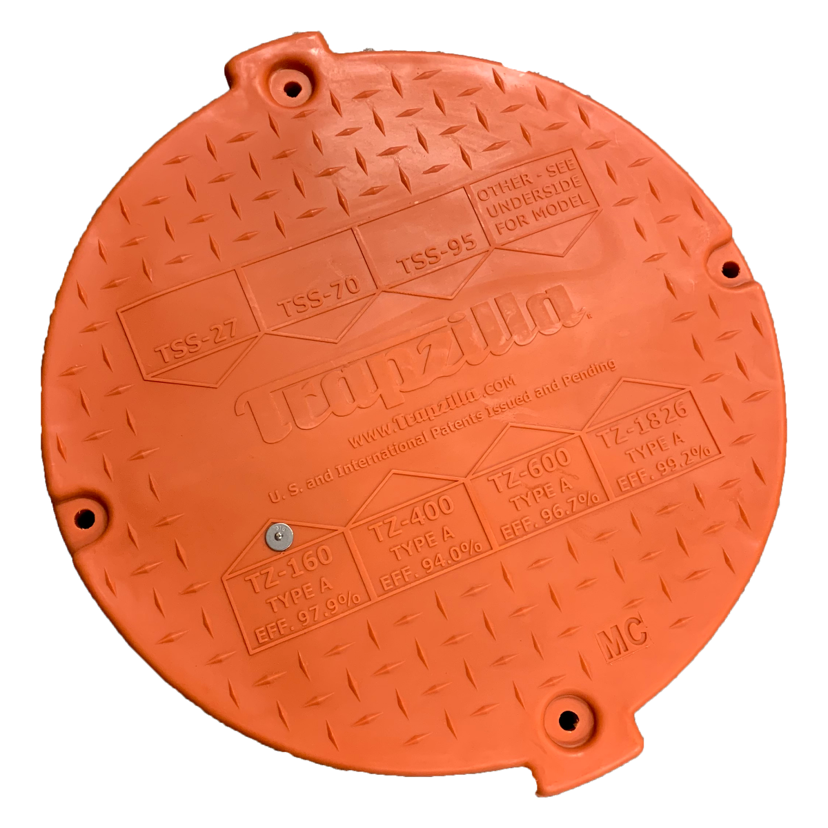 Trapzilla | 22-inch top cover Trapzilla | 22-inch top cover