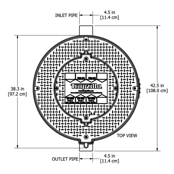 Trapzilla | TZ-525-SSA Trapzilla99 Grease Interceptor