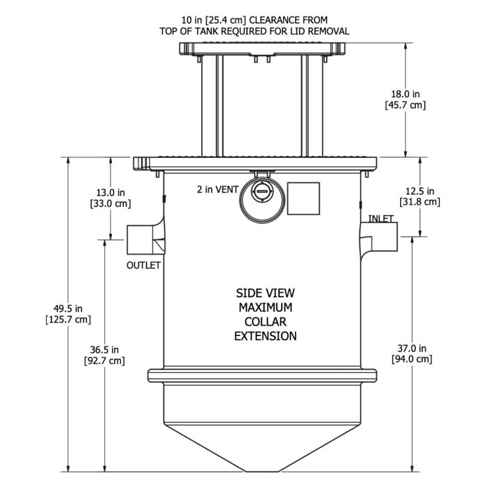 Trapzilla | TZ-600-ECA - 75 GPM, 635 pound Trapzilla Grease