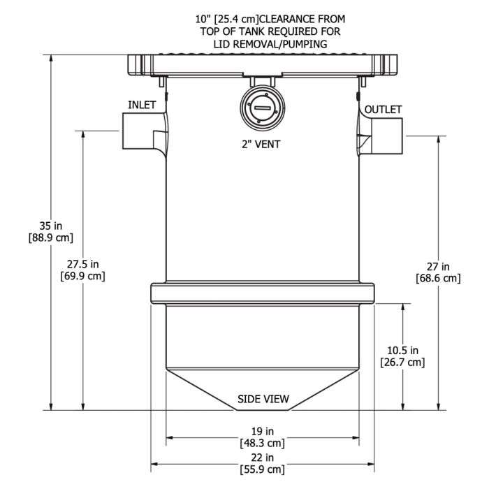 TSS-27 Trapzilla Solids Separator - Trapzilla